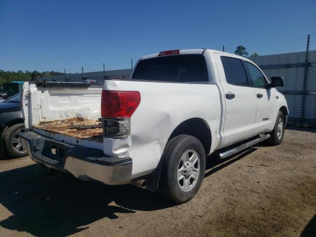 5TFEY5F1XBX101892 - 2011 TOYOTA TUNDRA CREWMAX SR5 WHITE photo 4