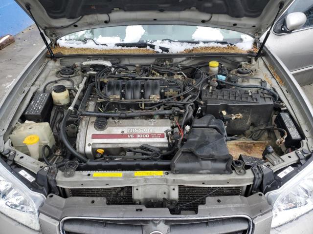 JN1CA31D9YT702103 - 2000 NISSAN MAXIMA GLE GRAY photo 11