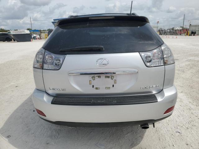 2T2GK31U59C060690 - 2009 LEXUS RX 350 SILVER photo 6