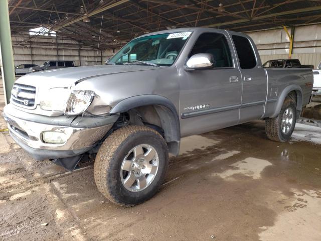 5TBBT44192S247682 - 2002 TOYOTA TUNDRA ACCESS CAB GRAY photo 1