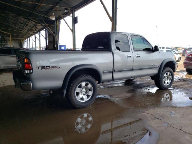 5TBBT44192S247682 - 2002 TOYOTA TUNDRA ACCESS CAB GRAY photo 3