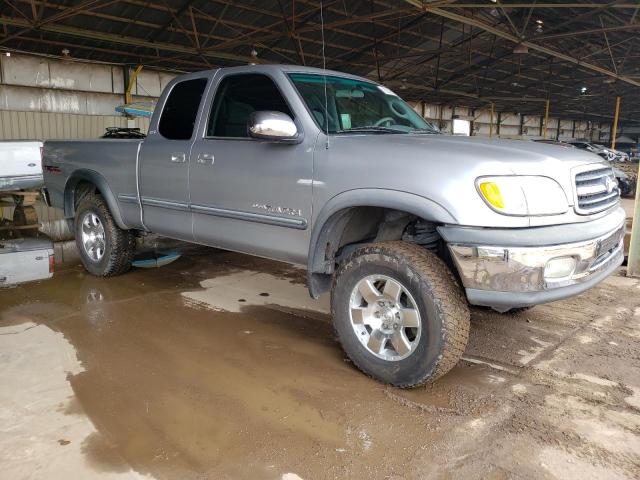 5TBBT44192S247682 - 2002 TOYOTA TUNDRA ACCESS CAB GRAY photo 4