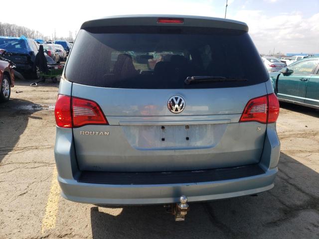 2V4RW4D11AR354123 - 2010 VOLKSWAGEN ROUTAN S BLUE photo 6
