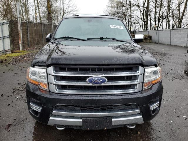 1FMJK1MT4HEA22411 - 2017 FORD EXPEDITION EL PLATINUM BLACK photo 5