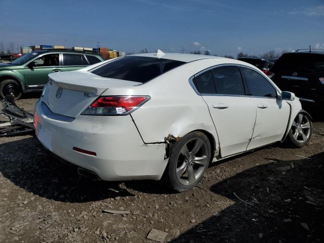 19UUA8F58CA003826 - 2012 ACURA TL WHITE photo 3