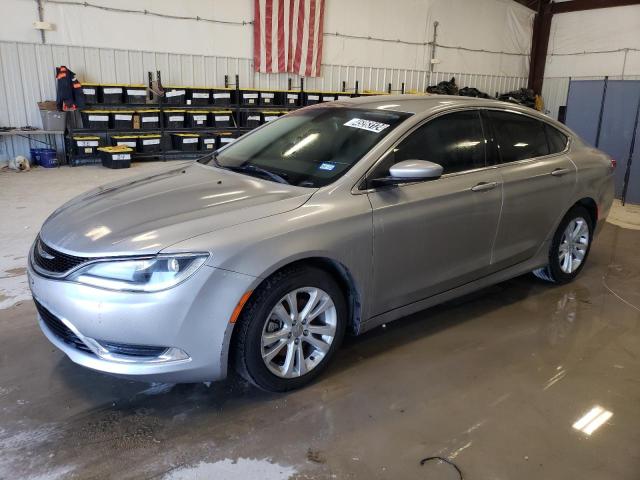 1C3CCCAB1FN607322 - 2015 CHRYSLER 200 LIMITED SILVER photo 1