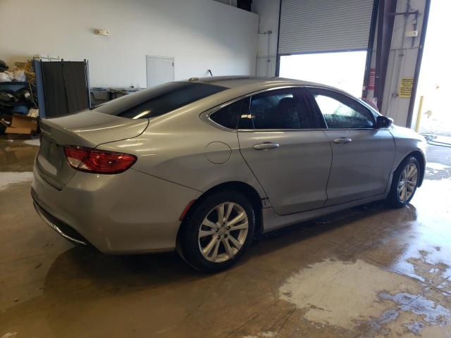 1C3CCCAB1FN607322 - 2015 CHRYSLER 200 LIMITED SILVER photo 3