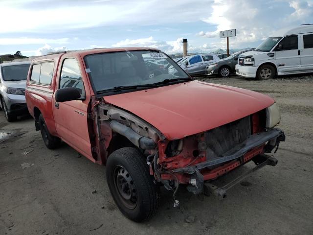 4TANL42N8XZ403786 - 1999 TOYOTA TACOMA RED photo 4