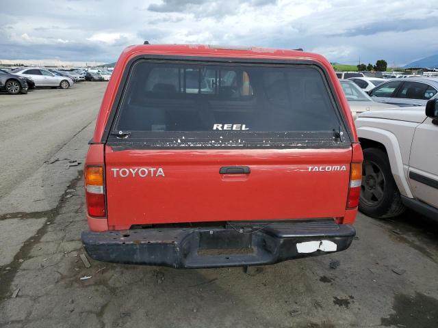 4TANL42N8XZ403786 - 1999 TOYOTA TACOMA RED photo 6