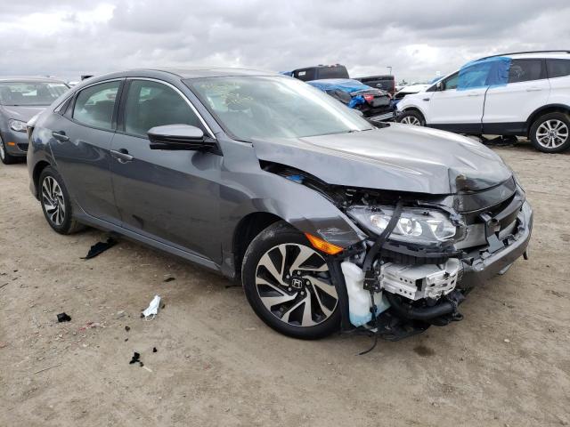 SHHFK7H75JU417887 - 2018 HONDA CIVIC EXL GRAY photo 4