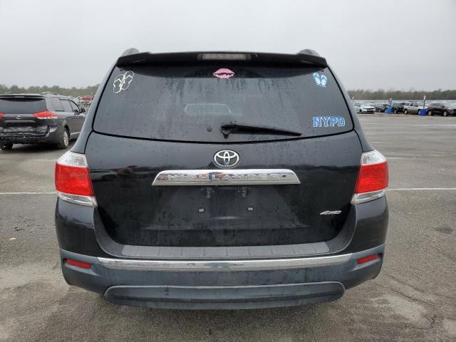 5TDDK3EH6CS127249 - 2012 TOYOTA HIGHLANDER LIMITED BLACK photo 6