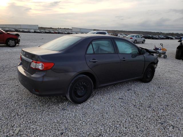 5YFBU4EE1CP034161 - 2012 TOYOTA COROLLA BASE CHARCOAL photo 3