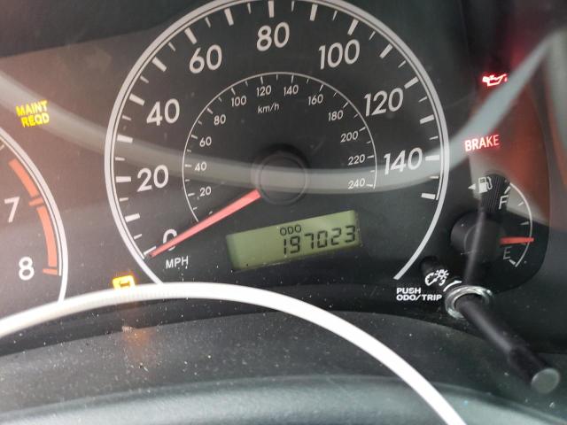 5YFBU4EE1CP034161 - 2012 TOYOTA COROLLA BASE CHARCOAL photo 9