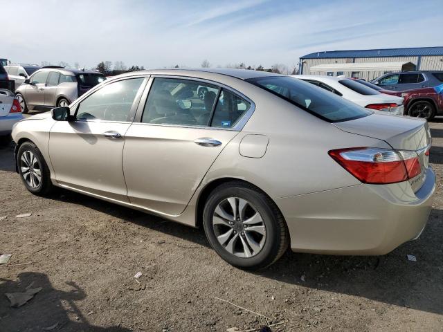 1HGCR2F30DA044808 - 2013 HONDA ACCORD LX BEIGE photo 2