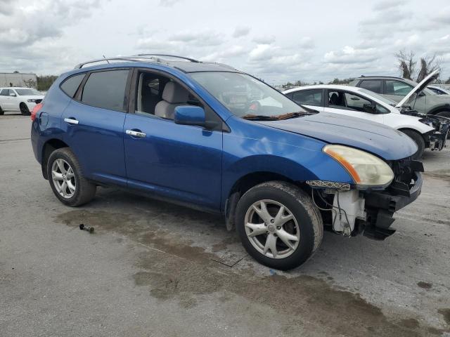 JN8AS5MT9AW012134 - 2010 NISSAN ROGUE S BLUE photo 4