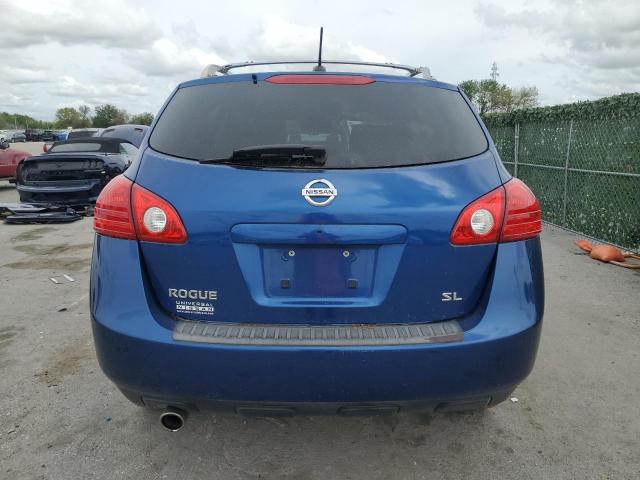 JN8AS5MT9AW012134 - 2010 NISSAN ROGUE S BLUE photo 6