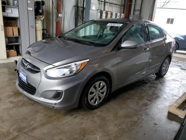 KMHCT4AE3HU373765 - 2017 HYUNDAI ACCENT SE GRAY photo 1