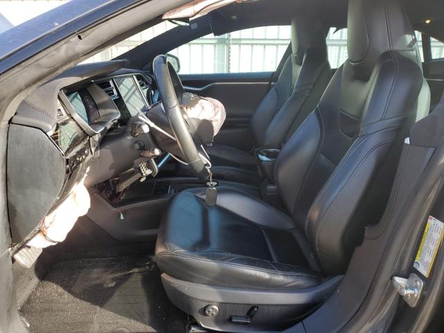 5YJSA1E13GF158003 - 2016 TESLA MODEL S BLACK photo 7