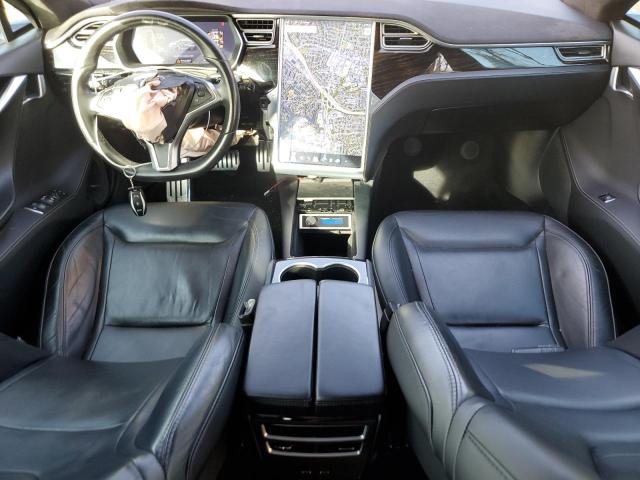 5YJSA1E13GF158003 - 2016 TESLA MODEL S BLACK photo 8