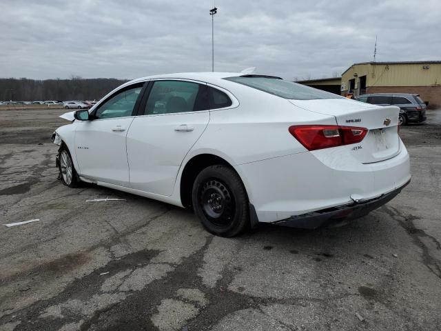 1G1ZE5STXHF102906 - 2017 CHEVROLET MALIBU LT WHITE photo 2