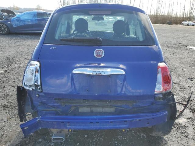 3C3CFFAR6ET165187 - 2014 FIAT 500 POP BLUE photo 6