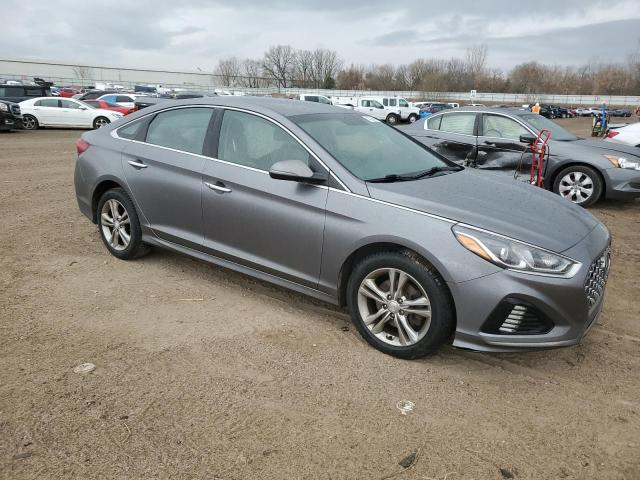 5NPE34AFXJH724533 - 2018 HYUNDAI SONATA SPORT GRAY photo 4