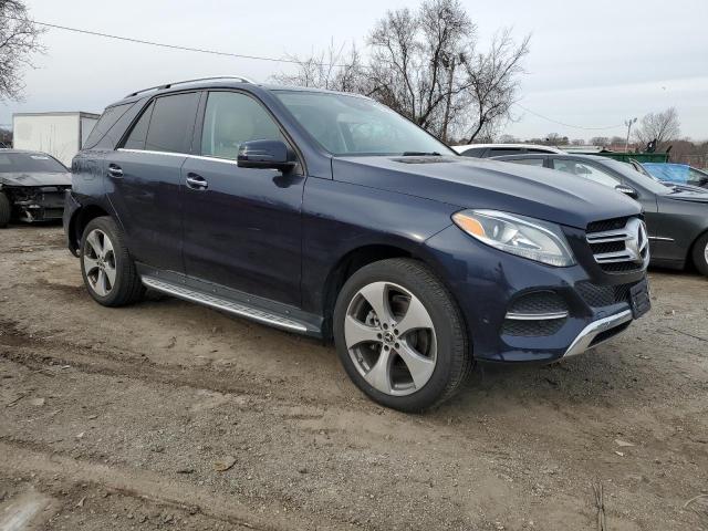 4JGDA5HB4JB077361 - 2018 MERCEDES-BENZ GLE 350 4MATIC BLUE photo 4