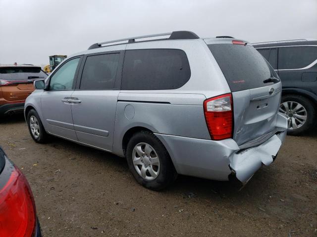 KNDMB233876163760 - 2007 KIA SEDONA EX SILVER photo 2