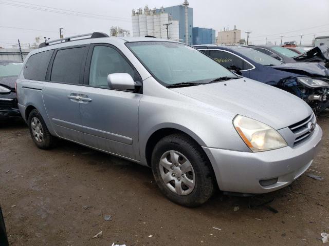 KNDMB233876163760 - 2007 KIA SEDONA EX SILVER photo 4