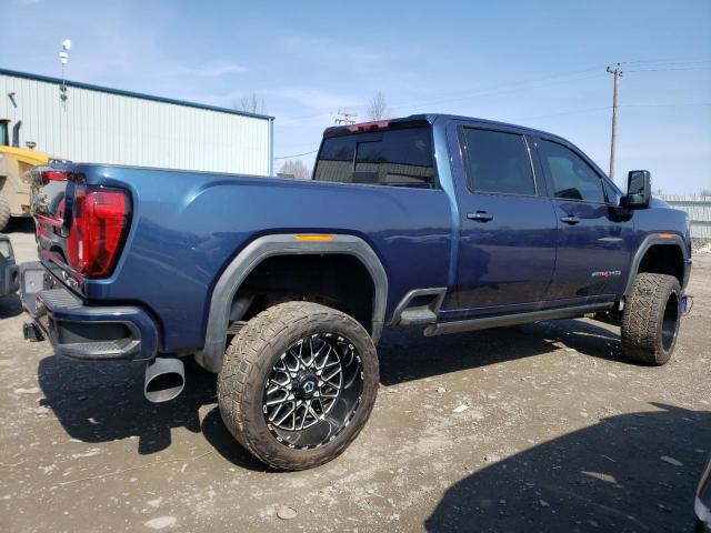 1GT49VEY5MF275644 - 2021 GMC SIERRA K3500 AT4 BLUE photo 3