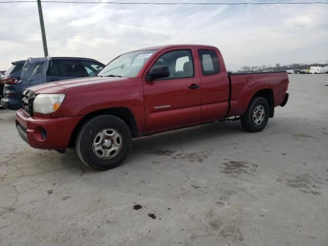 5TETX22N55Z139965 - 2005 TOYOTA TACOMA ACCESS CAB მუქწითელი ფოტო 1