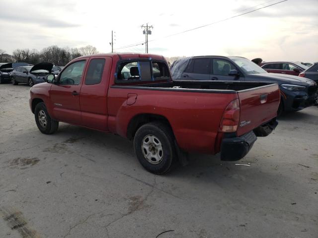 5TETX22N55Z139965 - 2005 TOYOTA TACOMA ACCESS CAB მუქწითელი ფოტო 2