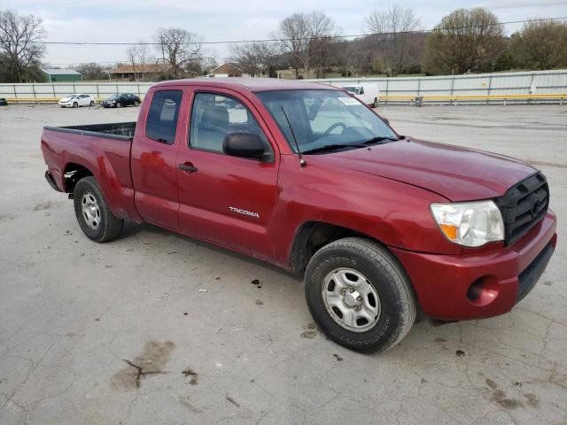 5TETX22N55Z139965 - 2005 TOYOTA TACOMA ACCESS CAB MAROON photo 4