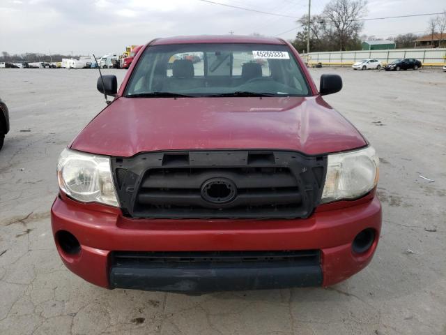 5TETX22N55Z139965 - 2005 TOYOTA TACOMA ACCESS CAB მუქწითელი ფოტო 5