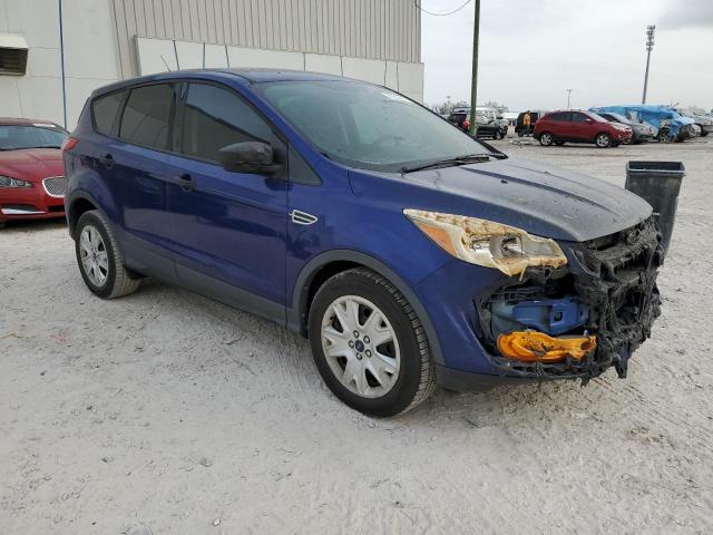 1FMCU0F74EUD29592 - 2014 FORD ESCAPE S BLUE photo 4