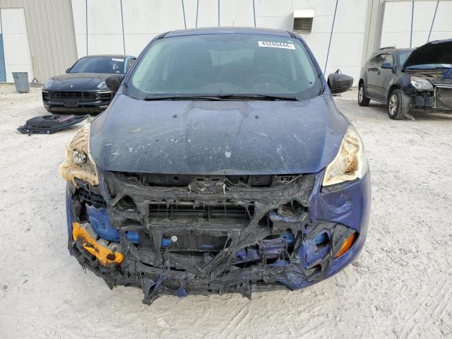 1FMCU0F74EUD29592 - 2014 FORD ESCAPE S BLUE photo 5