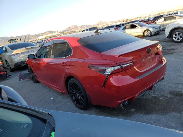 4T1KZ1AK9MU052578 - 2021 TOYOTA CAMRY TRD RED photo 2