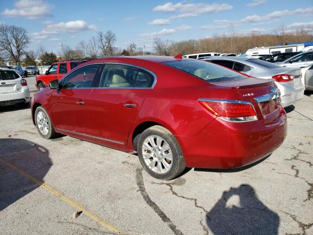 1G4GD5ER3CF360576 - 2012 BUICK LACROSSE PREMIUM RED photo 2