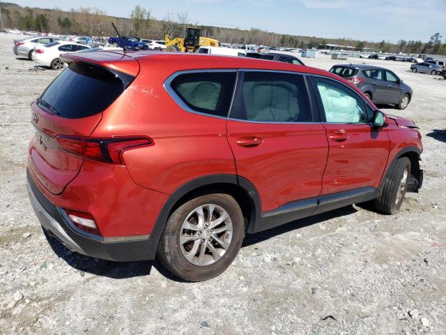 5NMS23AD2KH096657 - 2019 HYUNDAI SANTA FE SE ORANGE photo 3