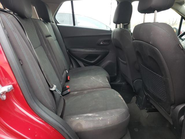 KL7CJKSB7FB217124 - 2015 CHEVROLET TRAX LS RED photo 10