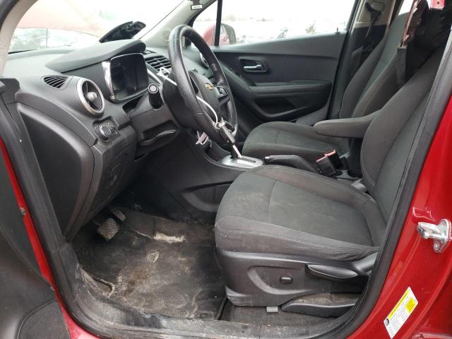 KL7CJKSB7FB217124 - 2015 CHEVROLET TRAX LS RED photo 7