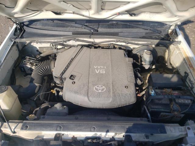 5TEUU42N98Z492058 - 2008 TOYOTA TACOMA ACCESS CAB თეთრი ფოტო 11