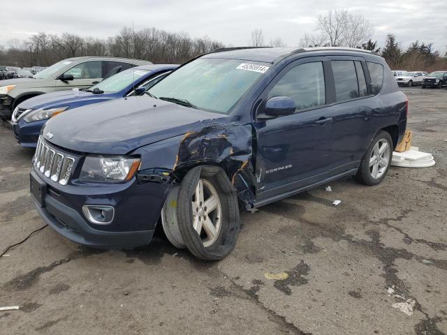 1C4NJCEA2ED893682 - 2014 JEEP COMPASS LATITUDE BLUE photo 1