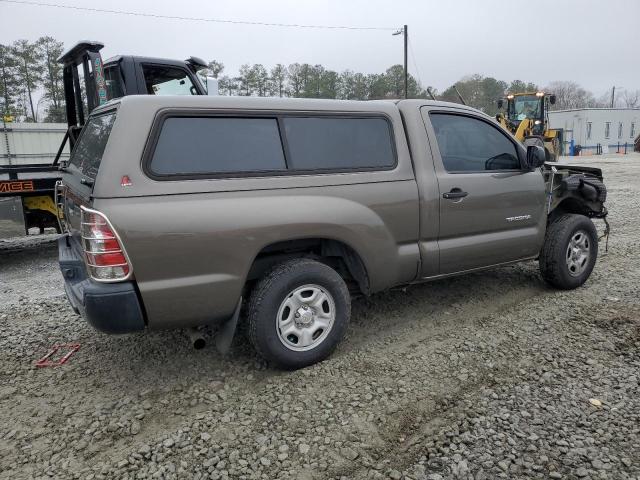 5TENX4CN0AZ733960 - 2010 TOYOTA TACOMA GRAY photo 3