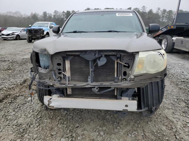 5TENX4CN0AZ733960 - 2010 TOYOTA TACOMA GRAY photo 5