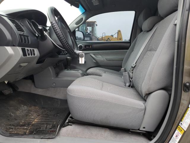 5TENX4CN0AZ733960 - 2010 TOYOTA TACOMA GRAY photo 7