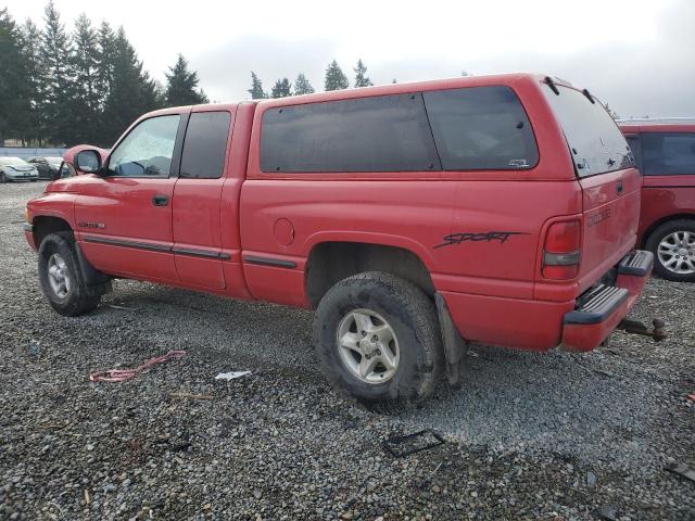 3B7HF13Z8WG227510 - 1998 DODGE RAM 1500 RED photo 2