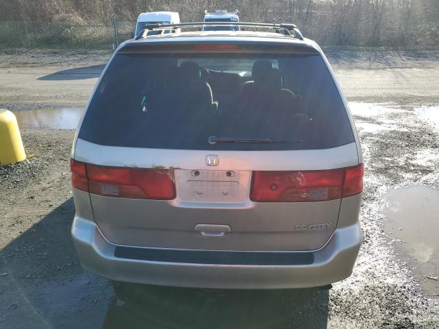 2HKRL18641H621890 - 2001 HONDA ODYSSEY EX TAN photo 6