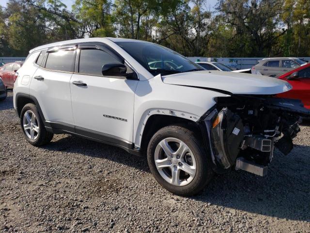 3C4NJDAN7PT546327 - 2023 JEEP COMPASS SPORT WHITE photo 4