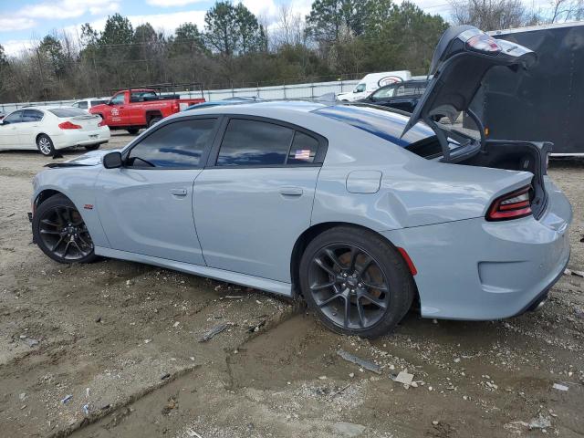 2C3CDXGJ3LH244433 - 2020 DODGE CHARGER SCAT PACK GRAY photo 2